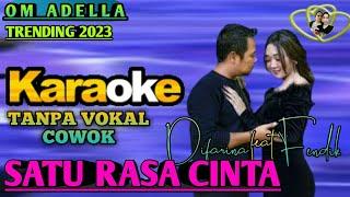 SATU RASA CINTA - KARAOKE TANPA VOKAL COWOK || DIFARINA FEAT FENDIK ADELLA 2023 - prabu pratama