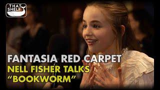 Fantasia Red Carpet Interview - Nell Fisher talks BOOKWORM, working with Elijah Wood, and more!