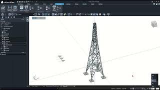 Modelling, Analysis, Design and Detailed Drawing generation of Transmission Tower - midas nGen