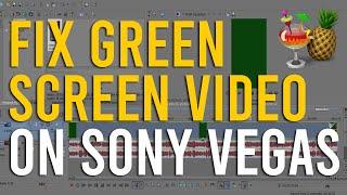 FIX GREEN SCREEN VIDEO on SONY VEGAS using HANDBREAK