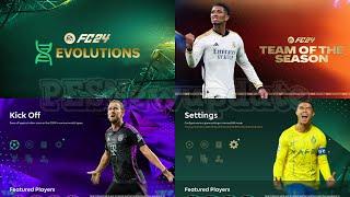 PES 2021 Menu Pack EA FC 24 Vol 1 by PESNewupdate