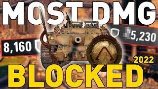 MOST DAMAGE BLOCKED of 2022 in World of Tanks!