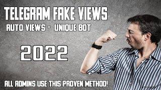 How to increase telegram channel views BOT | Telegram post fake views