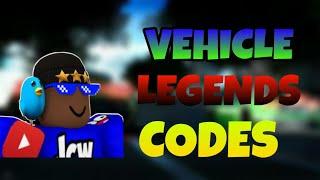 *WORKING* VEHICLE LEGENDS CODES (2021)