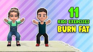 11 Kids Exercises To Burn Fat At Home