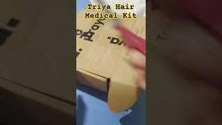 Triya Hair Medicin kit. 6th No Hair Kit .8th Month journey with Triya #letsthebegin @letsthebegin