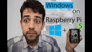 Now it's time to install Windows on the Raspberry Pi 5. Will it work?