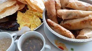 lumpia tauge#Pritong talong#etlong#pilipinomukbang