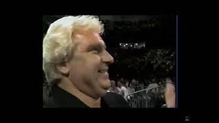 The Barbarian w/ Bobby Heenan in action (03-19-1990)