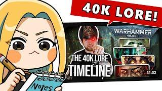 What is WARHAMMER 40000? Vtuber Reacts to Bricky's Timeline of 40k