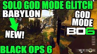 BO6 GLITCH: ONLINE SOLO GOD MODE GLITCH BABYLON Black Ops 6 Camo Glitch Black Ops 6 Glitch Black Ops