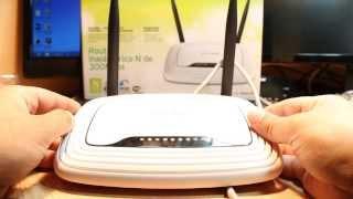 TP Link TL WR841N Wireless N Router Hard Reset and setup again