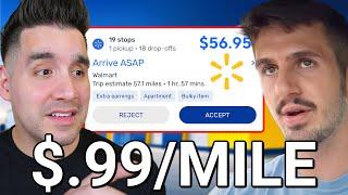 New Walmart Spark Driver's SHOCKING Pay | First Shift