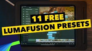 FREE LumaFusion Creators Collection Presets + How To Use