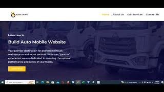 How to Design an Auto-Mobile Website | Car Repair Website | With Elementor For FREE in 2024