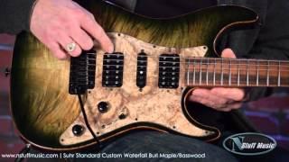 Suhr Standard Custom Waterfall Burl Maple | N Stuff Music