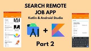TabLayout & Navigation Components Set Up | Search Remote Job App | Part 2