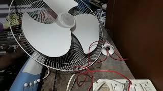 Table fan vibrate problem