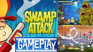 Swamp attack 2021 Gameplay|Swamp attack all levels |Swamp attack all episodes|Swamp attack all guns|