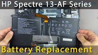 HP Spectre 13-AF000 Battery Replacement