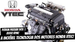 A HISTÓRIA DOS MOTORES HONDA VTEC E COMO ESSA TECNOLOGIA FUNCIONA?