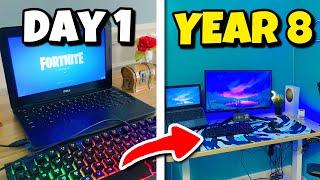 10 Year Gaming Setup Progression...