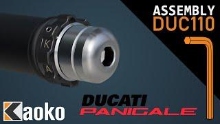 KAOKO Throttle Stabilizer - Ducati Panigale V4 Assembly