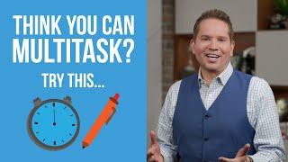 Try the Myth of Multitasking Exercise! | Updated Version of Multitask Test