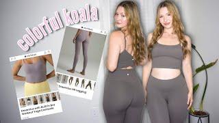 Leggings Haul! Trying ColorfulKoala 