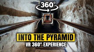 Inside The Pyramid 360° VR, Explore and Tour the Pyramid of Teti.