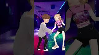 Green Screen Dancing Anime!! Dancing In Bar!! 3D Anime!!