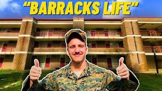 Barracks life of an ACTIVE DUTY MARINE!