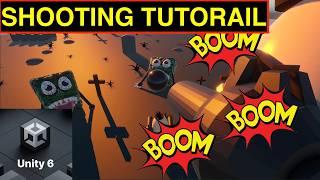 Unity 6 Tutorial: Create a Shooting Mechanic with Weapon Switching, Animations, & Bullet Effect 2025