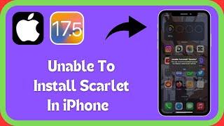 Unable to Install Scarlet: This App Cannot Be Installed Because It’s Integrity Could Not Be Verified