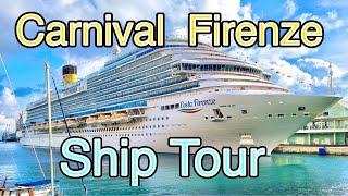 Introducing the Carnival Firenze Cruise Ship - Ship Tour