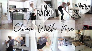 Welcome Back Clean With Me | House Cleaning | Clean With Me | 2024