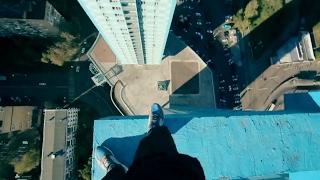 Taking Rooftopping to Terrifying Heights in POV | URBEX