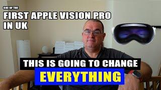 Apple Vision Pro in the UK. No-frills unboxing, setup and review. The future of computing?