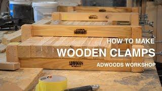 HOW TO MAKE WOODEN CLAMPS | ADWOODS WORKSHOP