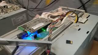 Updating or restoring an Bitmain Antminer Beagle Bone control board firmware on an S19j Pro.