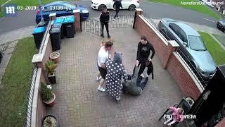 Man knocks somebody out in one punch for harassing their mum