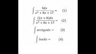 Matematik analiz kursidan maxsus integral olish qoidalari 2-qisim