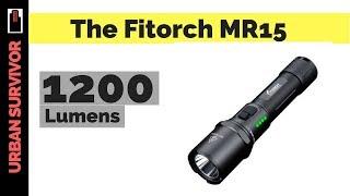 Fitorch MR15 Review - 1200 lumens, USB Rechargeable, 5 different battery options!