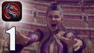 Mortal Kombat: Onslaught - Gameplay Walkthrough Part 1 (iOS, Android)