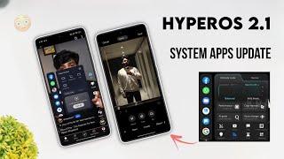 Hyperos 2.1 System Apps Update - Gallery Editor, Gallery & Security New Features 