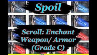 Spoil - Scroll: Enchant Weapon\Armor (C-grade) 50 Рифт (Rift)