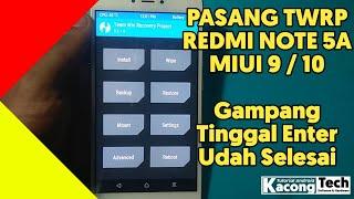 CARA INSTALL TWRP DI HP XIAOMI REDMI NOTE 5A (UGGLITE)