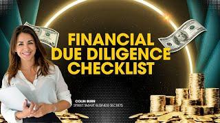 Financial Due Diligence Checklist with Essential Tips