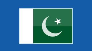 Pakistan Flag Animated Blue Screen - Green Screen Footage