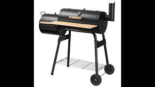 Costway 2 in1 Charcoal BBQ Grill （Installation）